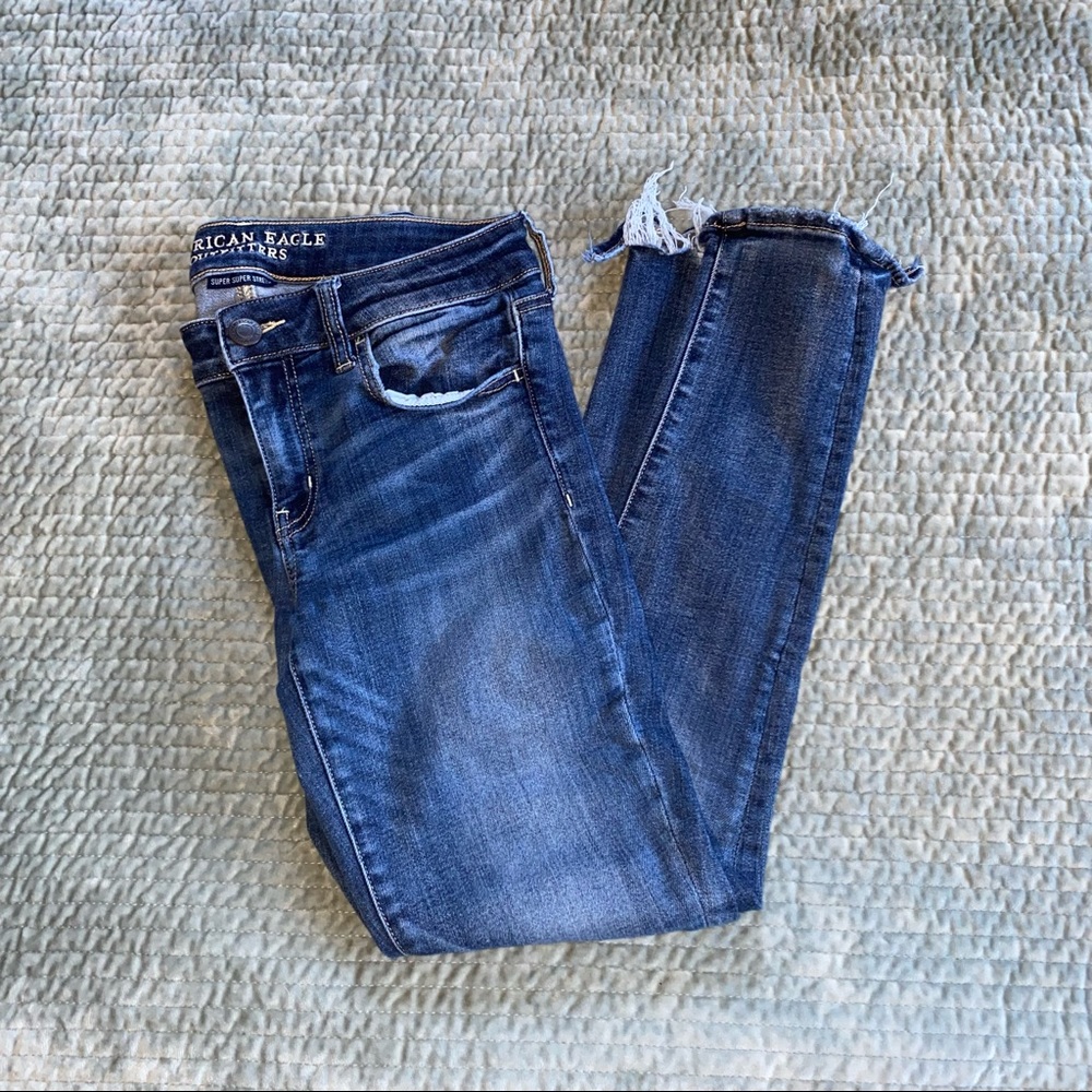 American eagle low rise jeggings